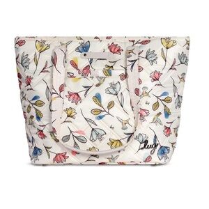 Lug Skyliner Tote Bag Hummingbird and flowers floral